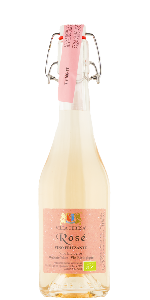 Rosé Frizzante Villa Teresa Metico halbe Flasche