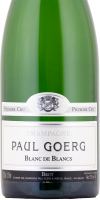 Champagne Paul Goerg 1er Cru Blanc de Blancs Brut halbe Flasche