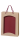 3er Papiertüte natur/bordeaux mit Sichtfenster TU 3650