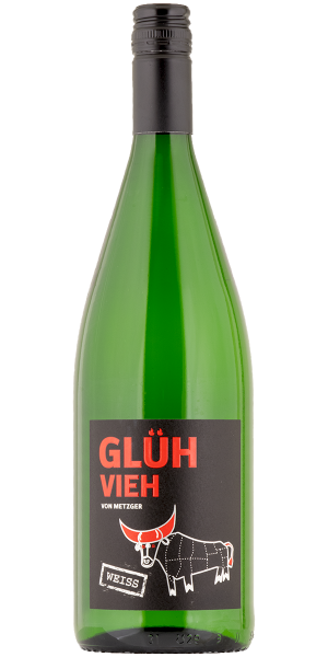 Glühvieh Glühwein Weiß