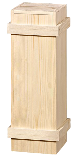 1er Holzkiste Magnum mit Schiebedeckel HZ 12