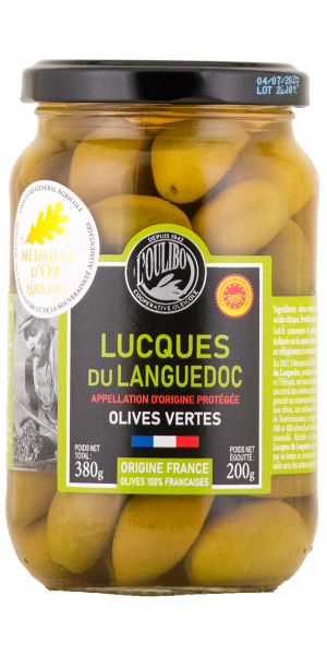 Grüne Oliven Lucques du Languedoc 200 g