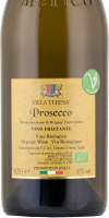 Prosecco frizzante Villa Teresa Metico BIO