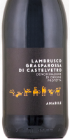 Lambrusco Grasparossa di Castelvetro Amabile