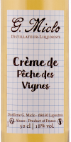 Crème de Pêche des Vignes – Weinbergpfirsichlikör 50 cl